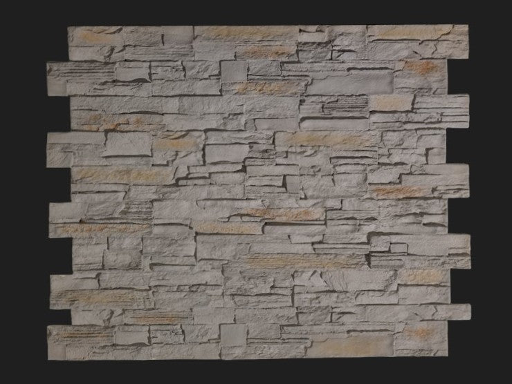 Dekorativni stenski panel - Skrilavec Pizarra Gris - 118 x 93 cm