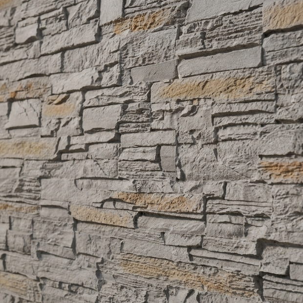 Dekorativni stenski panel - Skrilavec Pizarra Gris - 118 x 93 cm