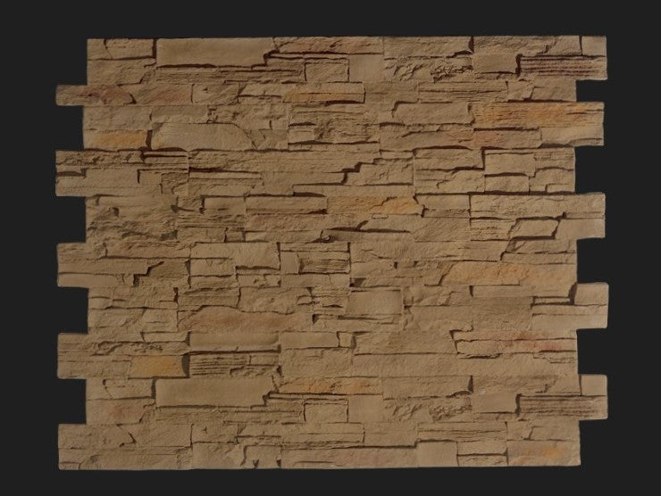 Dekorativni stenski panel - Skrilavec Pizarra Marron - 118 x 93 cm