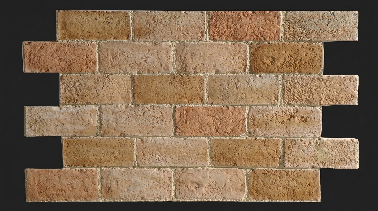 Dekorativni stenski panel - Opeka Tosco - 116 x 81 cm