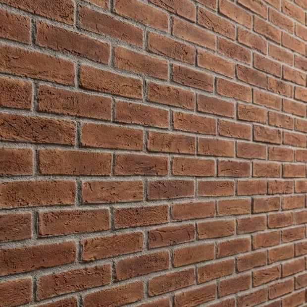 Dekorativni stenski panel - Opeka Caravista rdeča - 118 x 93 cm