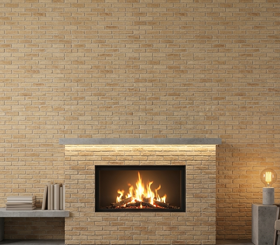 Dekorativni stenski panel - Opeka Caravista - 118 x 93 cm