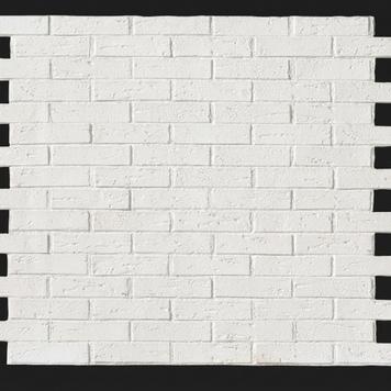 Dekorativni stenski panel - Opeka Nuevo bela - 118 x 93 cm
