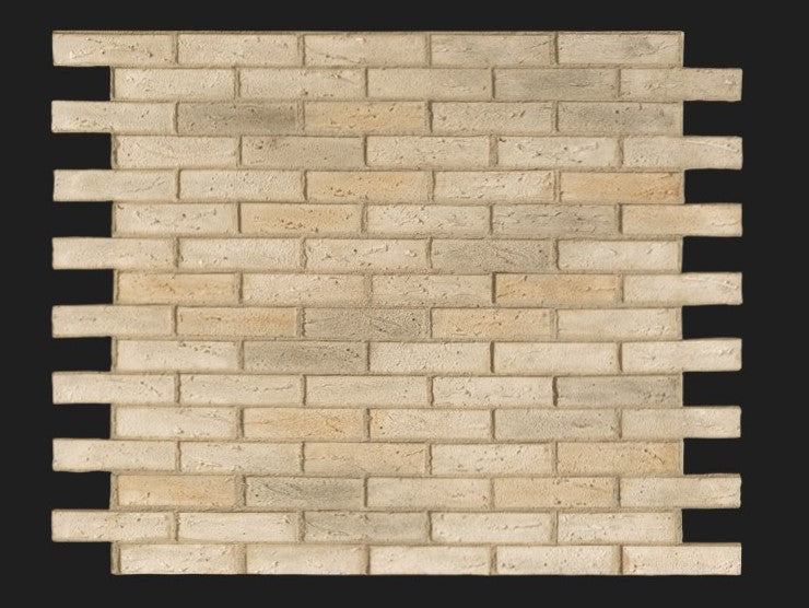 Dekorativni stenski panel - Opeka Nuevo Blanco - 118 x 93 cm
