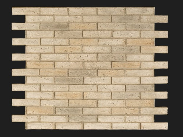 Dekorativni stenski panel - Opeka Nuevo Blanco - 118 x 93 cm