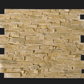 Dekorativni stenski panel - Skrilavec Laja Pizarra Ocre - 110 x 80 cm