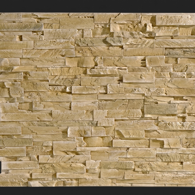 Dekorativni zidni panel - Škriljevac Laja Pizarra Ocre - 110 x 80 cm