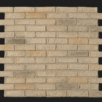Dekorativni stenski panel - Opeka Caravista Blanco - 118 x 93 cm