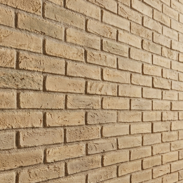 Dekorativni stenski panel - Opeka Caravista Blanco - 118 x 93 cm
