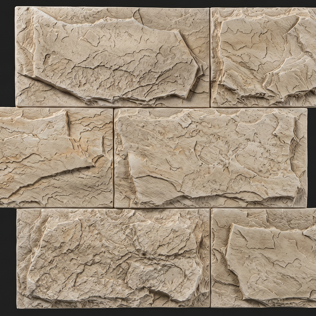 Dekorativni stenski panel - Kamen Cantabria - 99 x 79 cm