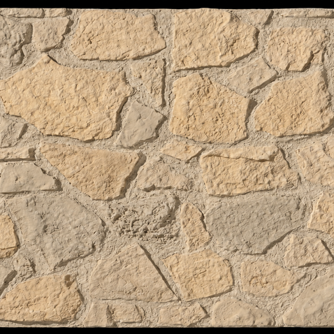 Dekorativni stenski panel - Kamen Cuenca Blanco - 118 x 93 cm