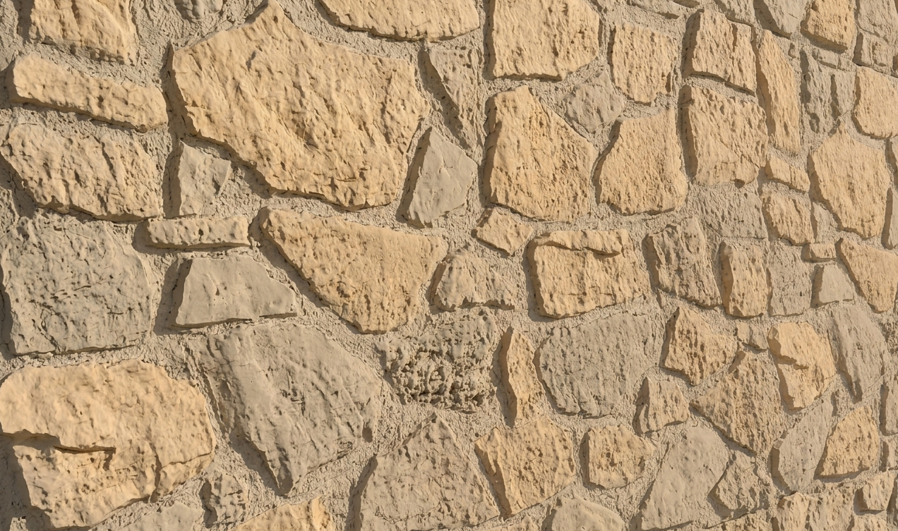 Dekorativni stenski panel - Kamen Cuenca Blanco - 118 x 93 cm