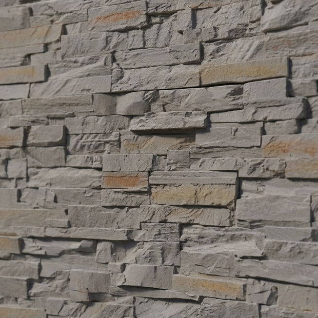 Dekorativni stenski panel - Skrilavec Laja Pizarra Gris - 110 x 80 cm