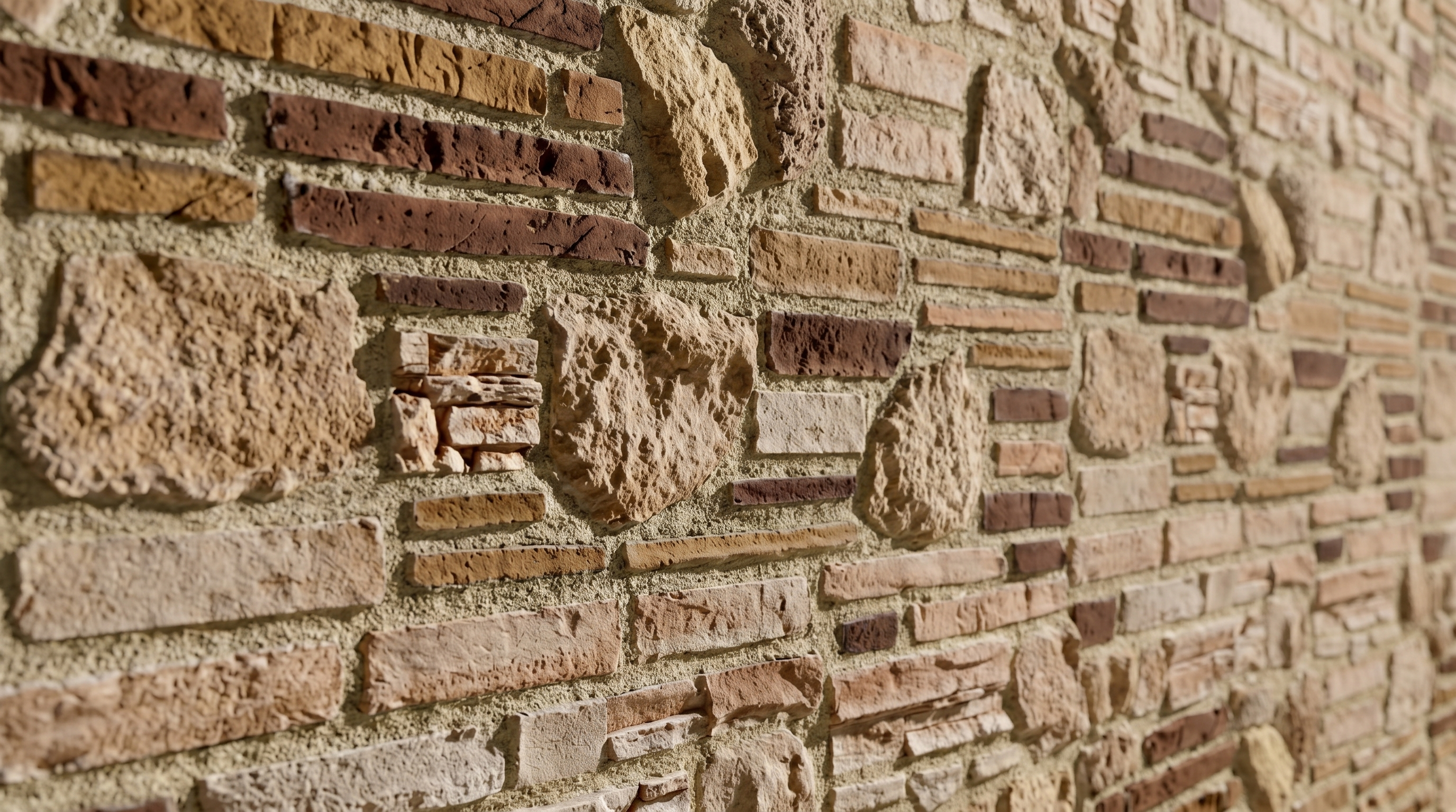Dekorativni stenski panel - Kamen Cuenca Restos - 120 x 85 cm