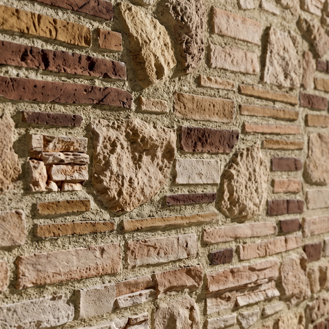 Dekorativni stenski panel - Kamen Cuenca Restos - 120 x 85 cm