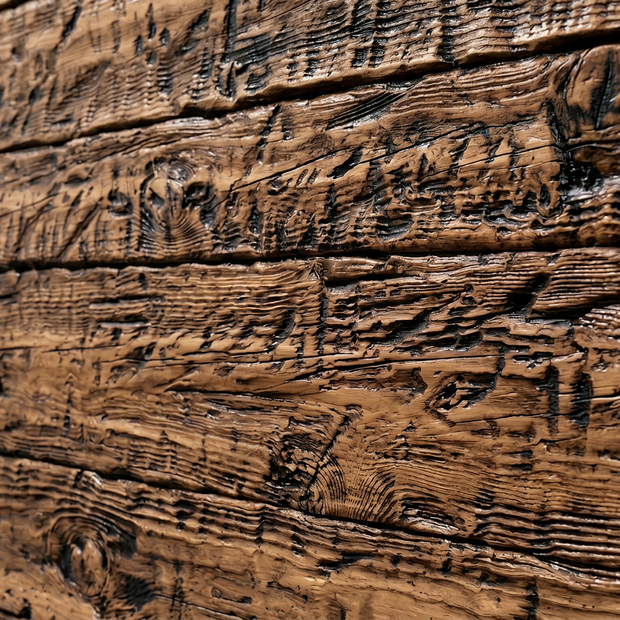 Dekorativni stenski panel - Les Tabla Rustica Nogal - 118 x 93 cm