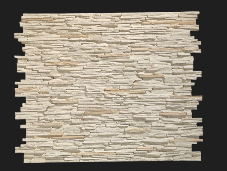 Dekorativni stenski panel - Skrilavec Laja Fina Blanco - 118 x 93 cm