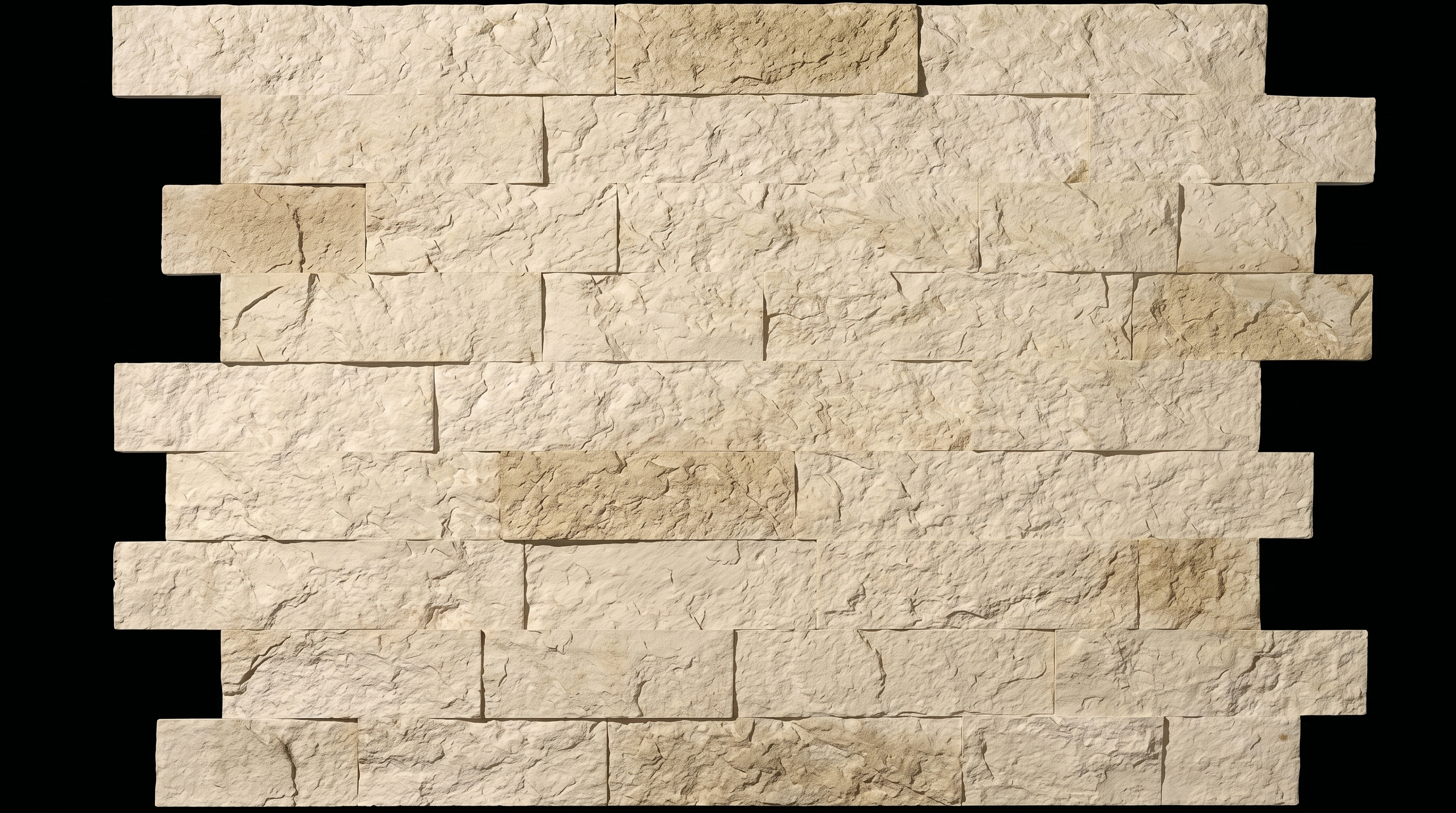 Dekorativni stenski panel - Kamen Navarra Blanco - 118 x 93 cm