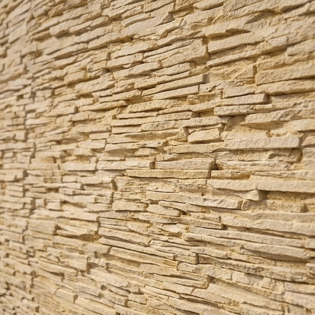 Dekorativni stenski panel - Skrilavec Laja Fina Ocre - 118 x 93 cm