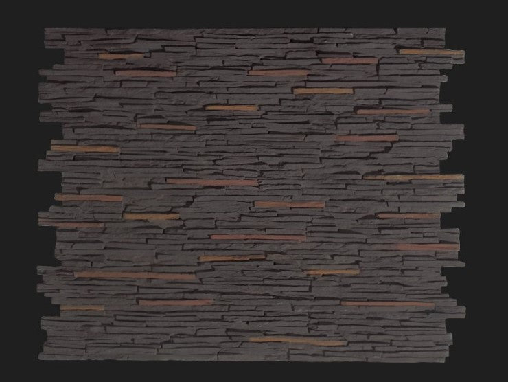 Dekorativni stenski panel - Skrilavec Laja Fina Multicolor - 118 x 93 cm