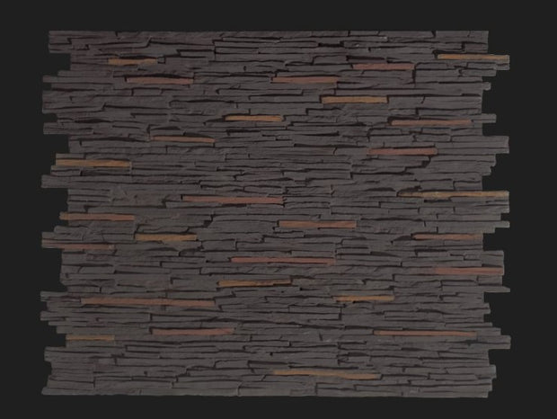 Dekorativni stenski panel - Skrilavec Laja Fina Multicolor - 118 x 93 cm