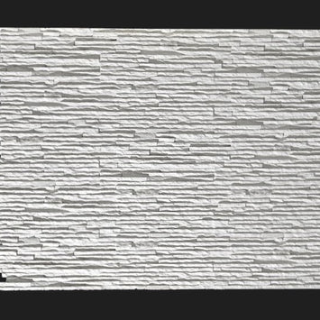 Dekorativni stenski panel - Skrilavec Valladolid bela - 112 x 80 cm