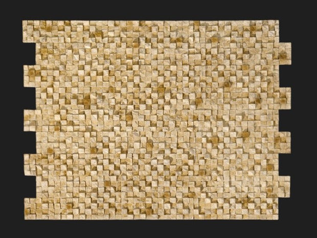 Dekorativni stenski panel - Kamen Burgos Chocolate - 110 x 82 cm
