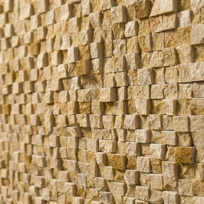Dekorativni stenski panel - Kamen Burgos Chocolate - 110 x 82 cm