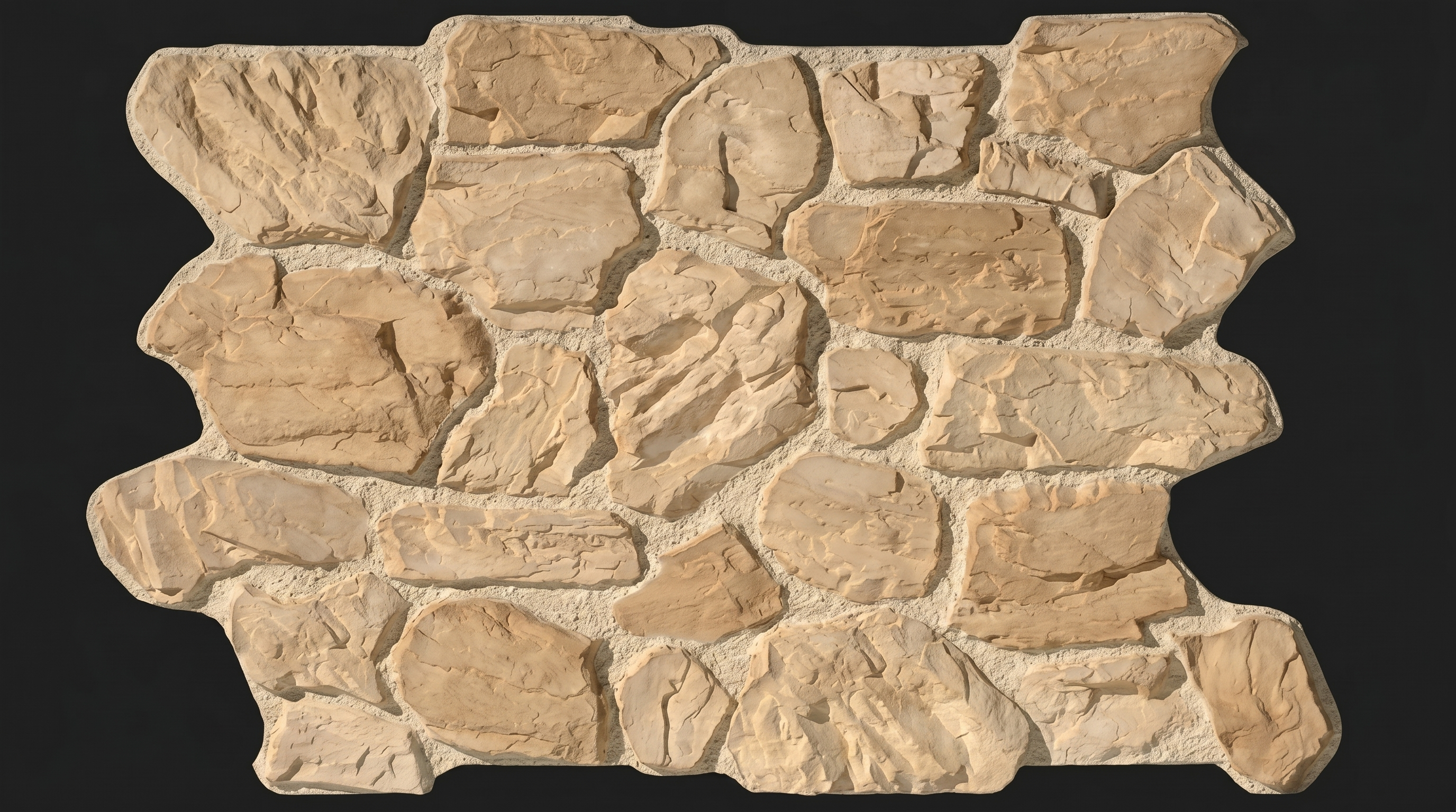 Dekorativni stenski panel - Kamen Oviedo - 120 x 84 cm