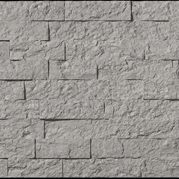 Dekorativni stenski panel - Kamen Navarra Gris - 118 x 93 cm