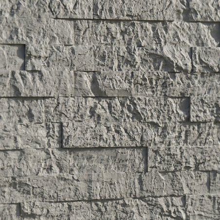 Dekorativni stenski panel - Kamen Navarra Gris - 118 x 93 cm