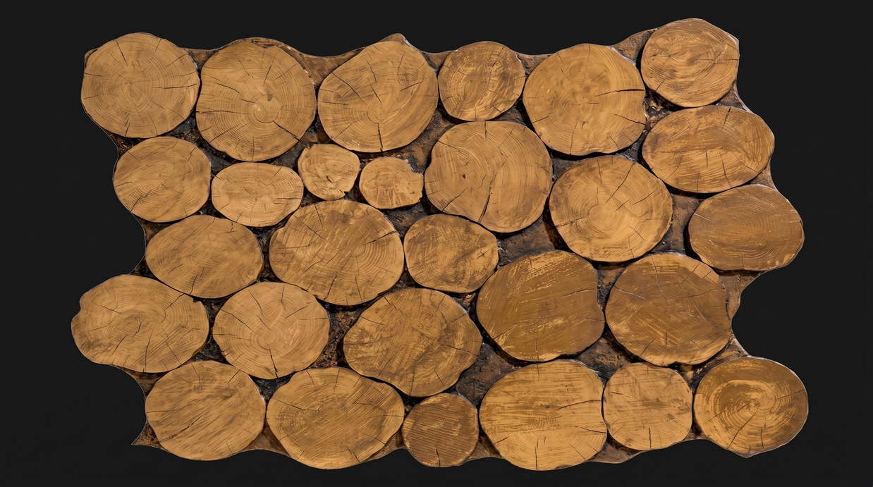 Dekorativni stenski panel - Les Troncos - 118 x 86 cm