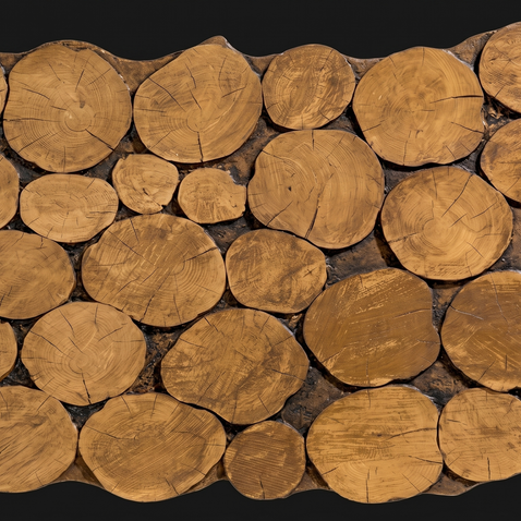 Dekorativni stenski panel - Les Troncos - 118 x 86 cm