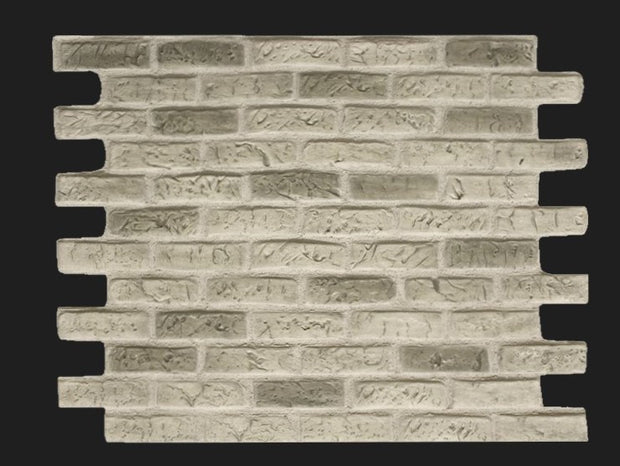 Dekorativni stenski panel - Opeka Refractario Gris - 106 x 82 cm