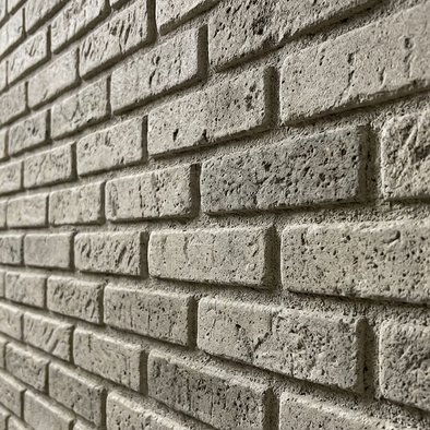 Dekorativni stenski panel - Opeka Refractario Gris - 106 x 82 cm