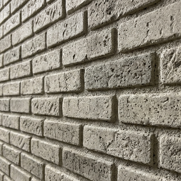 Dekorativni stenski panel - Opeka Refractario Gris - 106 x 82 cm