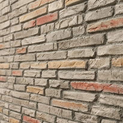 Dekorativni stenski panel - Opeka Viejo Rojizo - 118 x 93 cm
