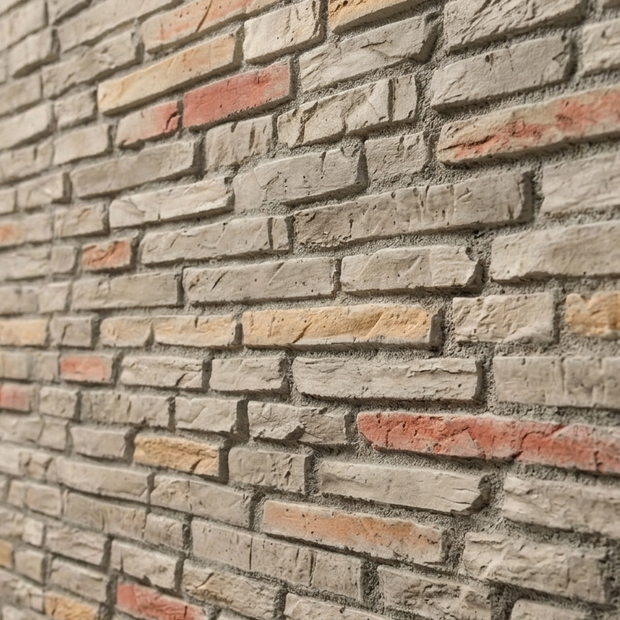 Dekorativni stenski panel - Opeka Viejo Rojizo - 118 x 93 cm