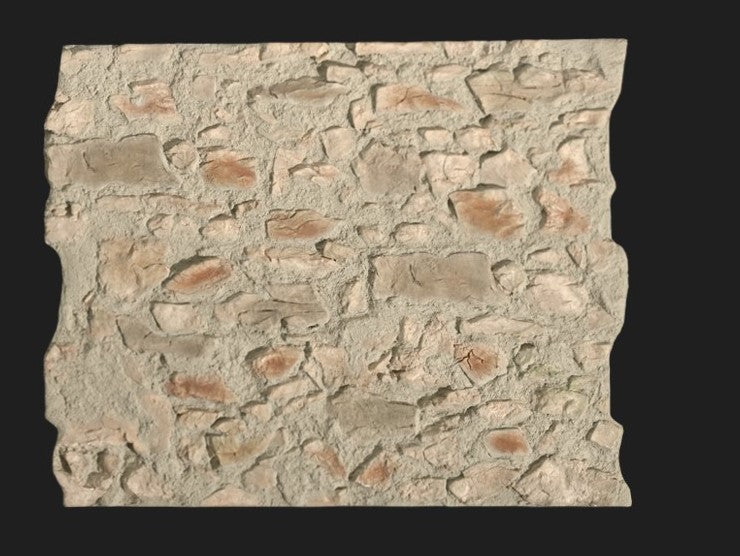 Dekorativni stenski panel - Kamen Segovia Gris Musgo- 118 x 93 cm