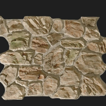 Dekorativni stenski panel - Kamen Oviedo Gris Musgo - 120 x 84 cm