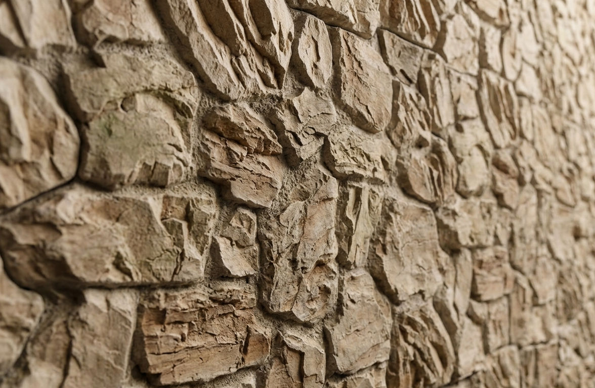 Dekorativni stenski panel - Kamen Oviedo Gris Musgo - 120 x 84 cm