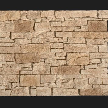 Dekorativni stenski panel - Kamen Teruel Marron - 114 x 80 cm