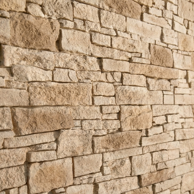 Dekorativni stenski panel - Kamen Teruel Marron - 114 x 80 cm