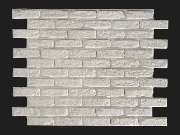 Dekorativni stenski panel - Opeka Urban bela - 122 x 91,5 cm