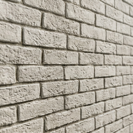Dekorativni stenski panel - Opeka Urban bela - 122 x 91,5 cm