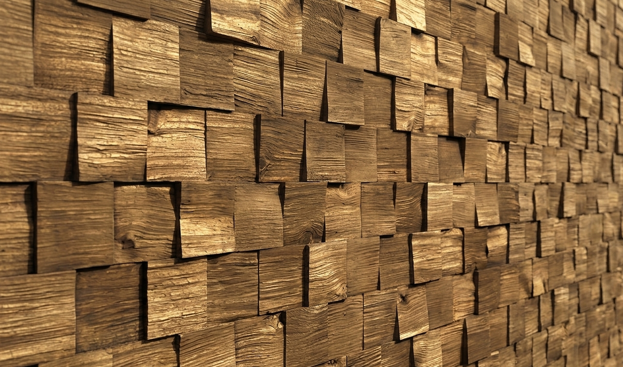 Dekorativni stenski panel - Les Nebraska Oro Viejo - 115 x 83,5 cm