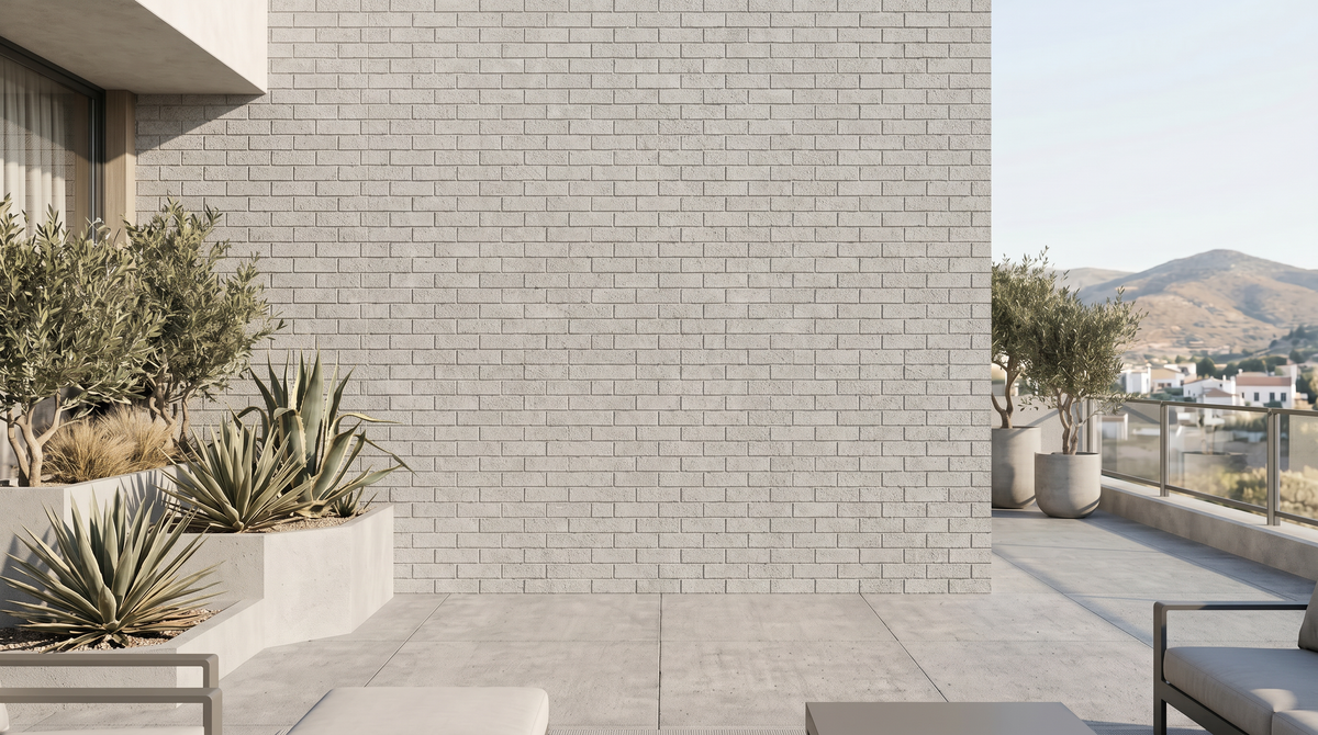 Dekorativni zidni panel - Beton Bloque Hormigon - 226 x 123 cm