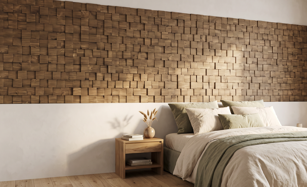 Dekorativni zidni panel - Drvo Nebraska - 115 x 83,5 cm