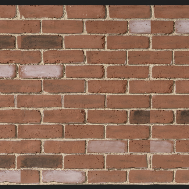 Dekorativni stenski panel - Opeka English - 106 x 100 cm