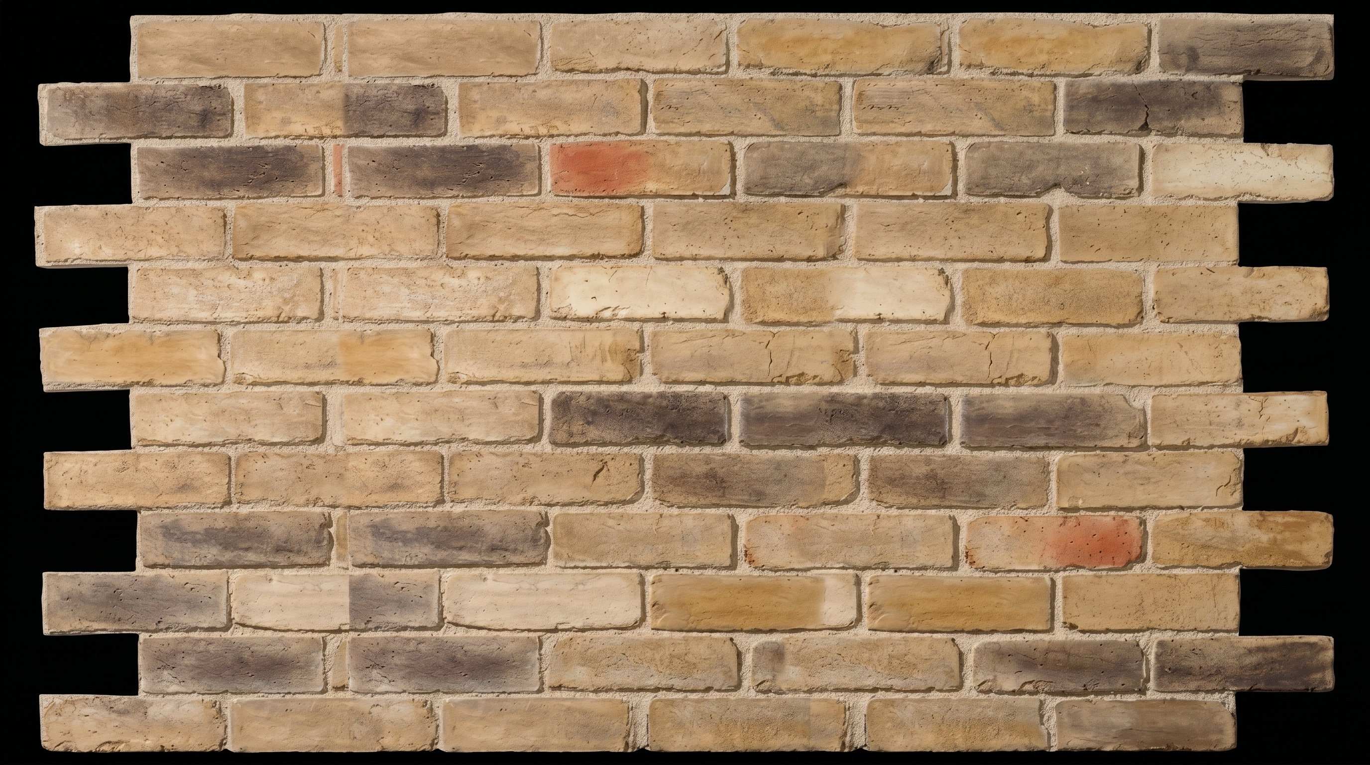 Dekorativni stenski panel - Opeka English Marron - 106 x 100 cm